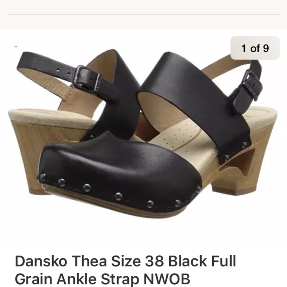 ISO Dansko Thea sandals size 38